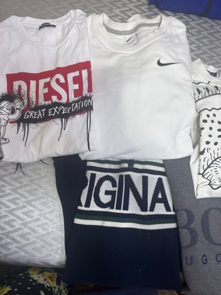 Lote Ropa Talla S/XS: Boss, Diesel, Kenzo, Nike