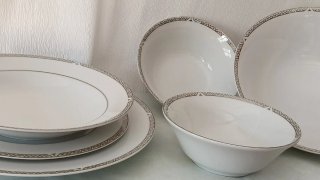 Vajilla Royal Doulton Platinum 21 piezas