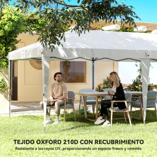 Carpa Plegable 6x3m con 4 Laterales