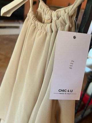 Abito donna beige