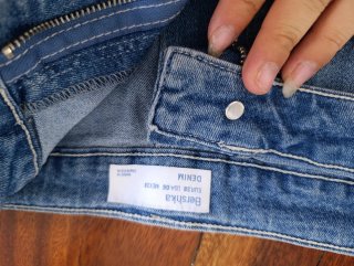 Pantalón corto vaquero azul