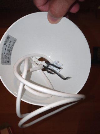 Lámpara Ikea Melody Blanca prácticamente nueva