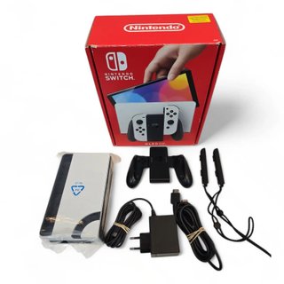 CONSOLA NINTENDO SWITCH OLED + ACC + CAJA