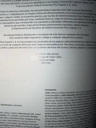 Libro de Biología y Geología 3º ESO oxford/ Geniox