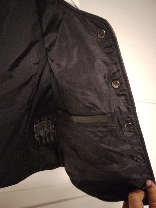 Chaleco Cuero Harley Davidson entallado XL