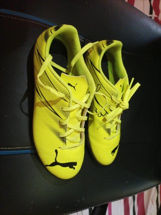 Zapatillas Fútbol Sala Puma Niño/a Amarillas