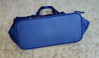 Borsa Roccobarocco Blu con Macchie Multicolore