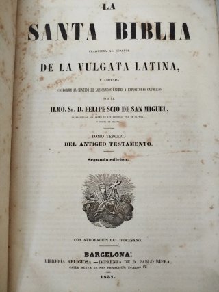 Lote Biblias Antiguas