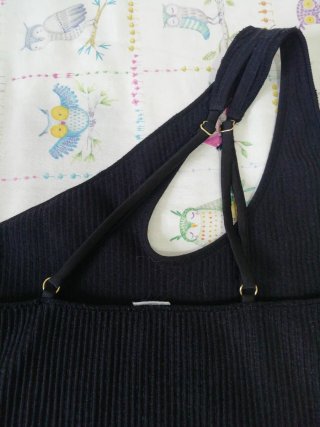 Top elástico negro Talla XS