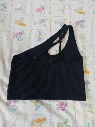 Top elástico negro Talla XS