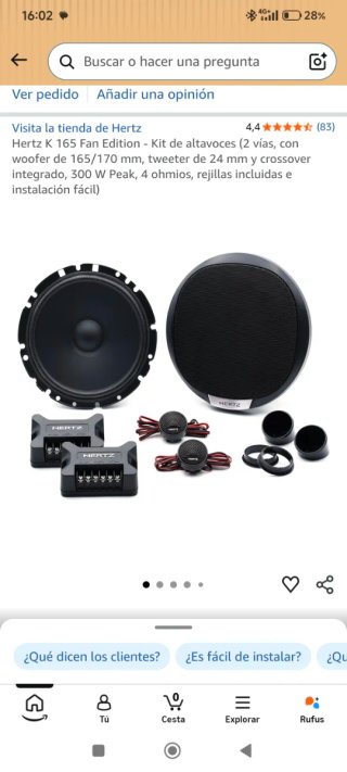 Altavoces Hertz K 165 Fan Edition