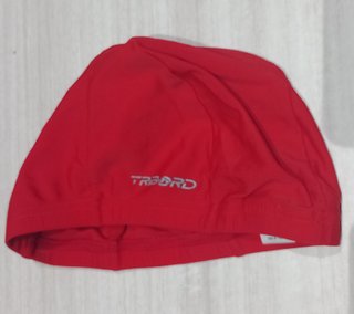 Gorro natación adulto Tribord rojo