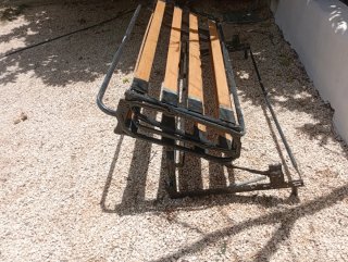 Somier Plegable Camper 135x185cm