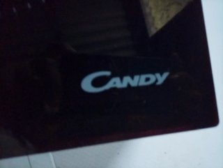 Placa de inducción negra