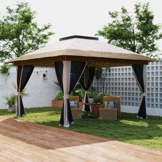 Cenador Plegable 3,6x3,6m con Laterales