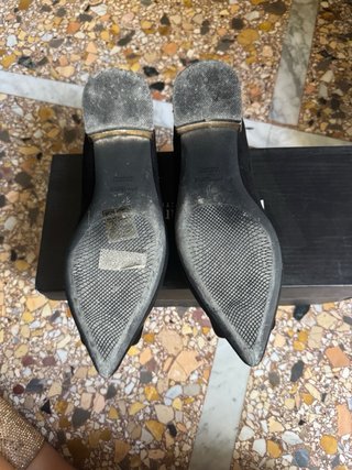 Ballerine Prima Donna Nere con Fibbia Oro