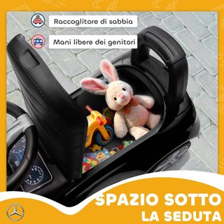 Macchina per Bambini Licenza Mercedes Benz con Cla