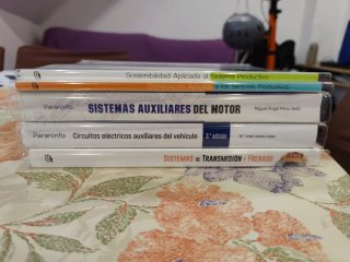 Pack de libros grado medio electromecánica