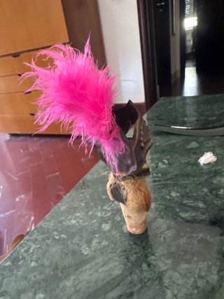 Tappo pupi siciliani testa guerriera