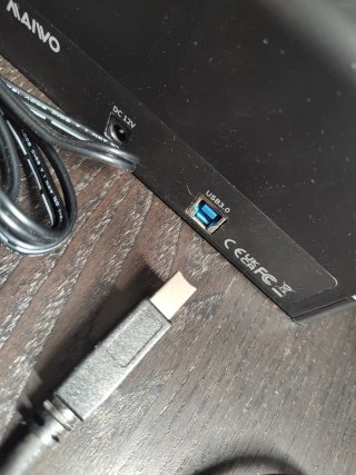 Estación de Docks HDD MAIWO x4 USB 3.0