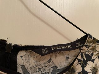 Vestito floreale Zara XS