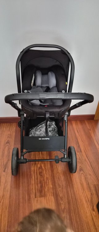 Carrito Multifuncional 3 en 1 con base para coche