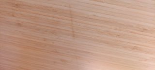 Mesa comedor/escritorio madera y metal.