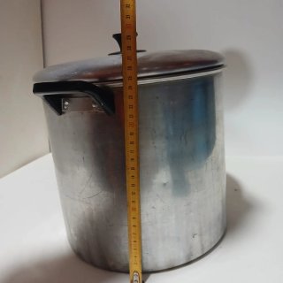 Olla Grande Aluminio con Tapa