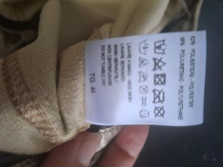 Pantaloni ecopelle dorati Dorolice tg.44