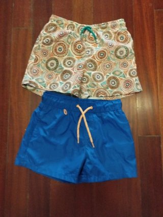 2 Bañadores Niños Talla 6-7 Años