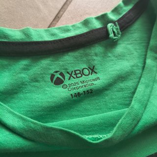 Maglietta Xbox Bambino 11-12 Anni Verde
