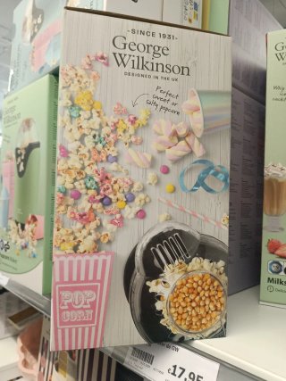 Máquina de Palomitas George Wilkinson
