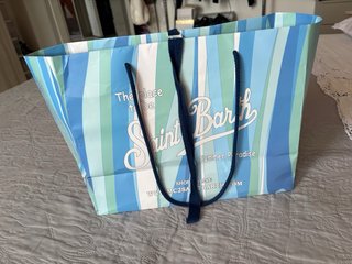 Borsa Saint Barth in spugna