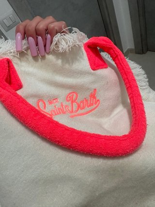 Borsa Saint Barth in spugna