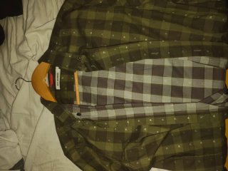 Camisa Ben Sherman cuadros verde y marrón