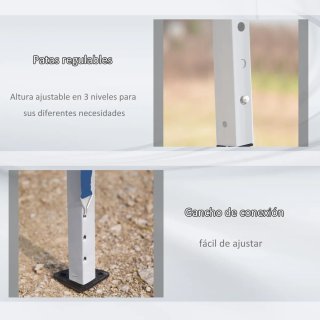 Carpa Plegable 6x3m Ajustable