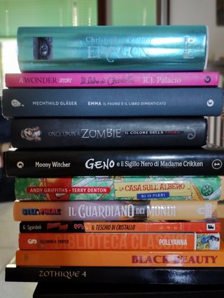 11 libri per ragazzi - ragazze in italiano.