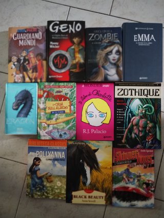 11 libri per ragazzi - ragazze in italiano.