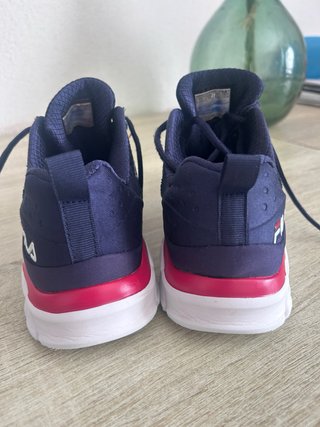 Zapatillas Fila niño/niña azul y rojo