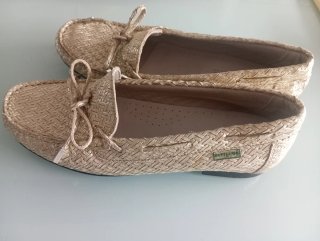 Mocasines de verano beige