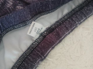 Pantalón efecto vaquero niña