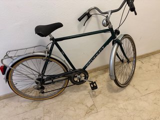 Bicicleta Paseo Peugeot Verde