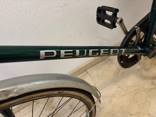 Bicicleta Paseo Peugeot Verde