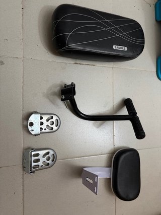 Sillín, espaldar y agarre para bici infantil