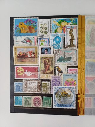 Lote de sellos de varios países