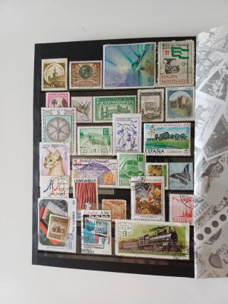 Lote de sellos de varios países