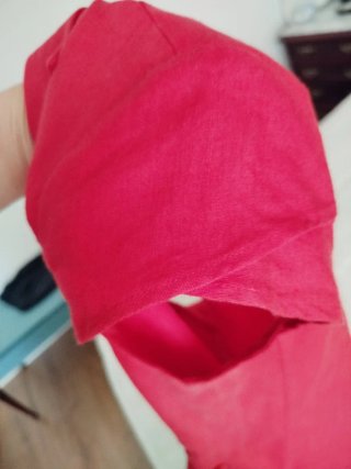 Chaqueta entallada roja