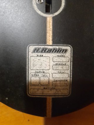 Tabla de surf HR 6'3