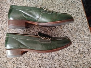 Zapatos ANDREA CHENIER, PIEL Talla 36 Verdes