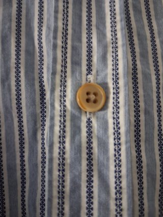 Camisa Springfield M Cuello Mao Rayas Azul